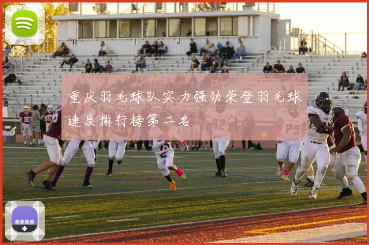 重庆羽毛球队实力强劲荣登羽毛球速度排行榜第二名